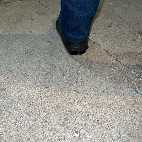 PRADA NAVY RIDERS. IN EXCELLENT CONDITION. WORN HANDFUL OF TIMES. - Picture 8 of 13